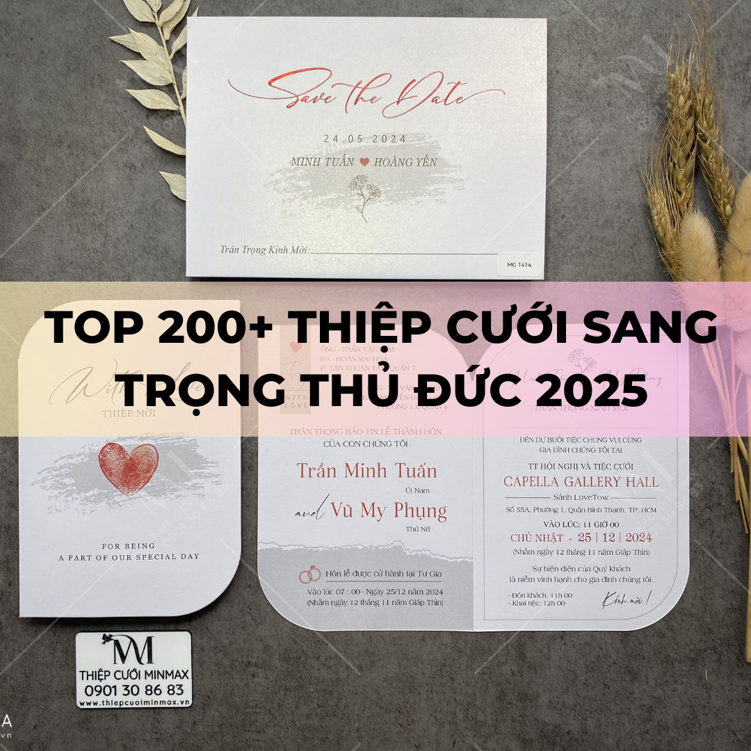 TOP 200+ thiệp cưới sang trọng Thủ Đức 2025