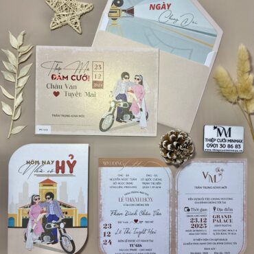 thiep-cuoi-chibi-vintage-dep