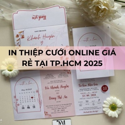 In thiệp cưới online giá rẻ tại TP.HCM 2025
