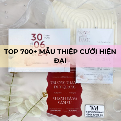 TOP 700+ Mẫu thiệp cưới hiện đại