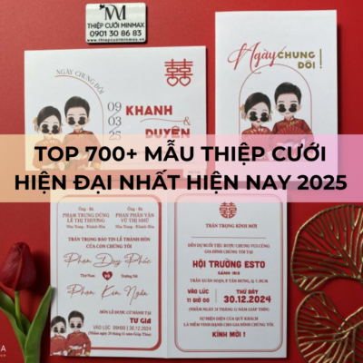 TOP 700+ Mẫu thiệp cưới hiện đại nhất hiện nay 2025