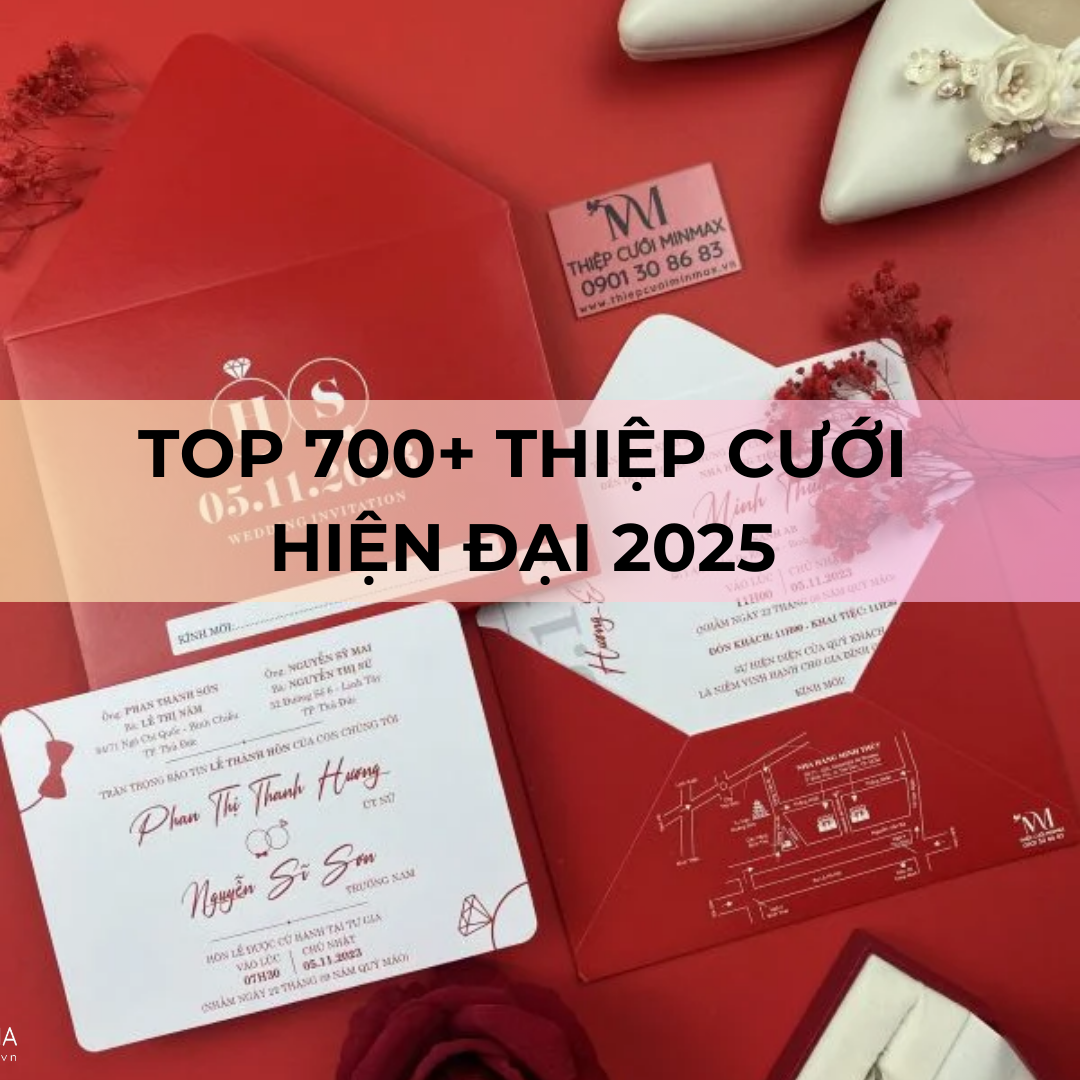 TOP 700+ Thiệp Cưới Hiện Đại 2025