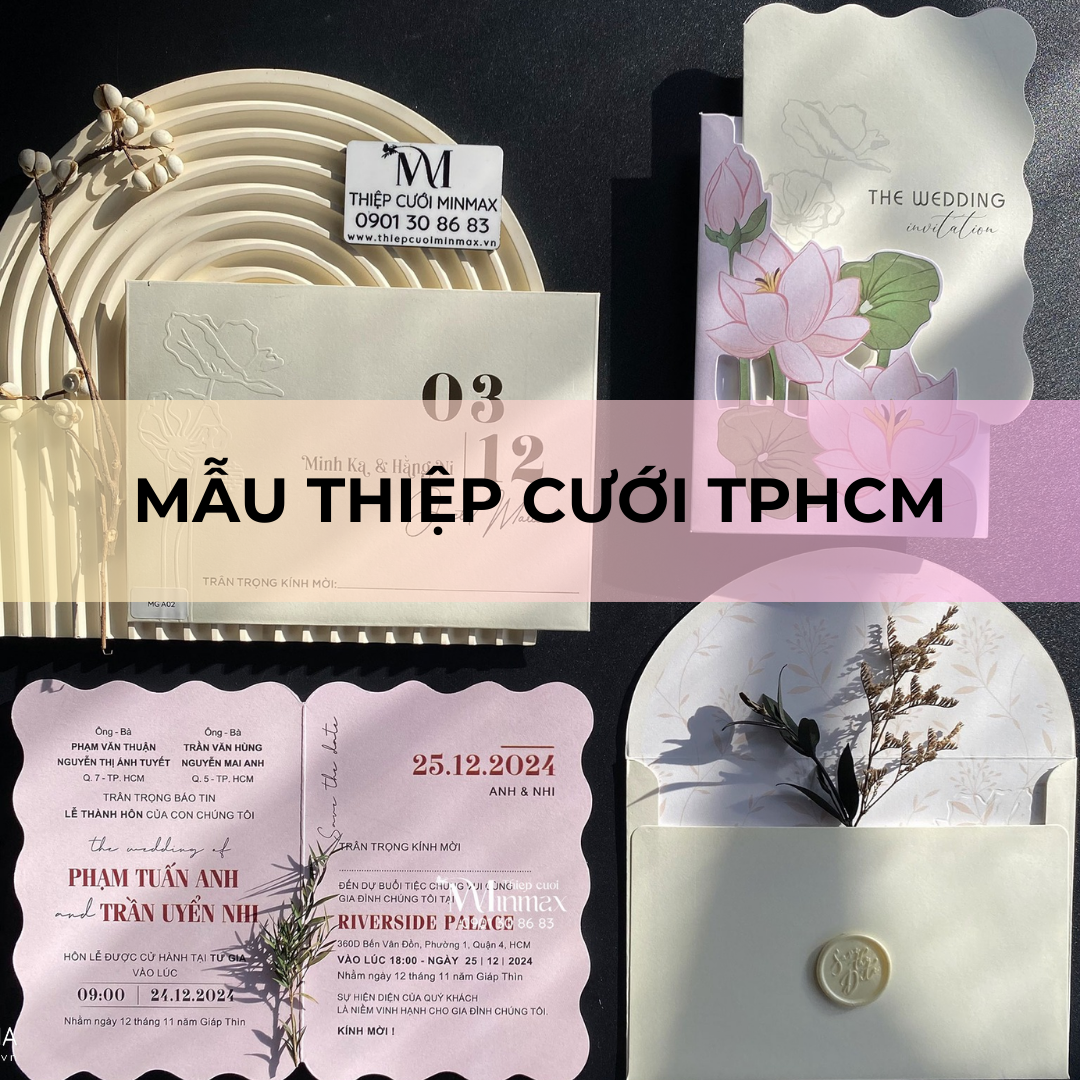 Mẫu Thiệp Cưới TPHCM