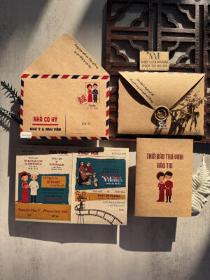 thiep-cuoi-vintage-chibi-draft-dep-gia-re-thu-duc