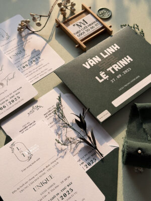 thiep-cuoi-xanh-la-minimalist-dep-gia-re-thu-duc