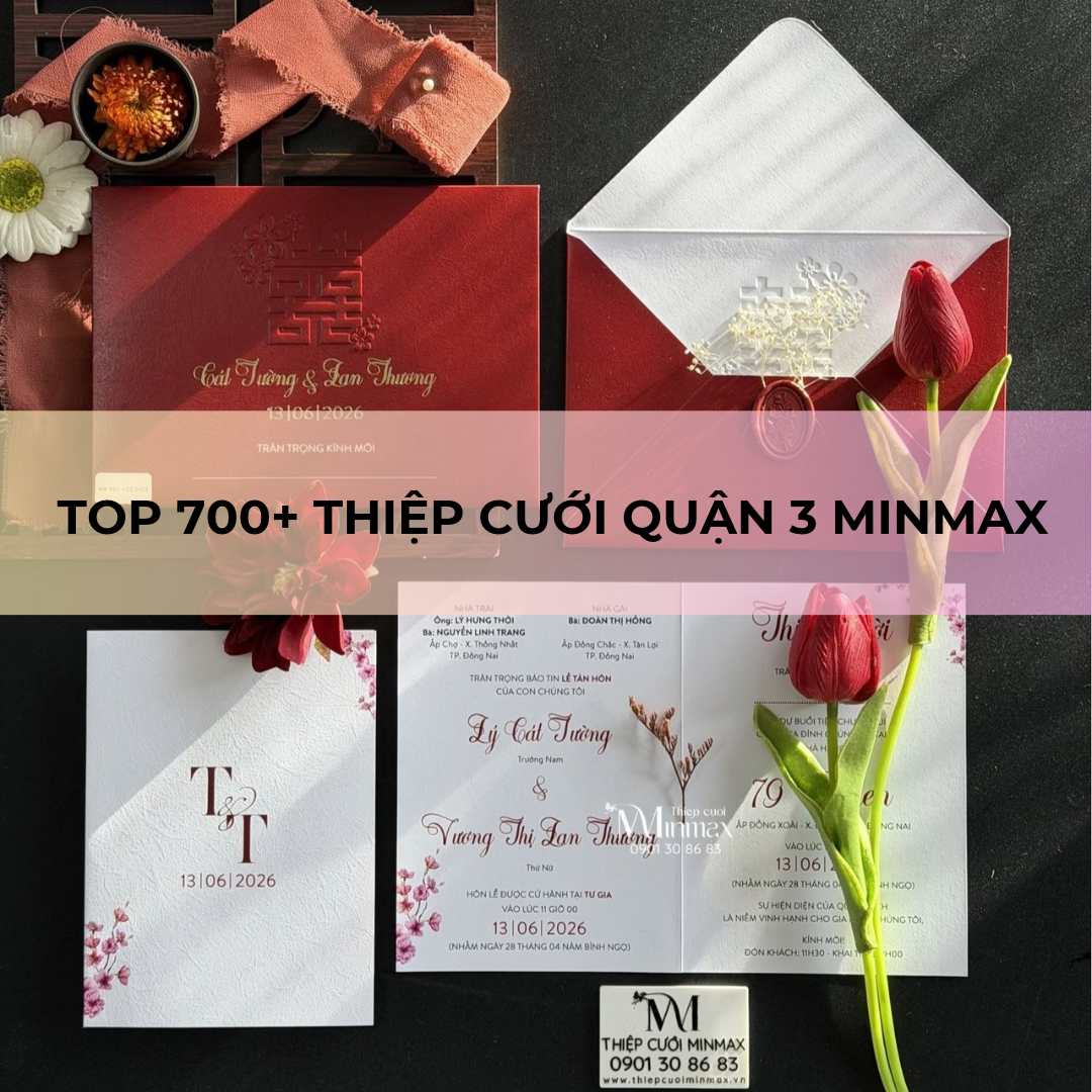 TOP 700+ Thiệp Cưới Quận 3 MinMax